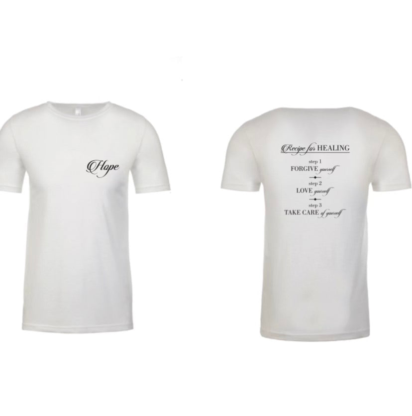 Hope, Recipe for Healing White T-Shirt